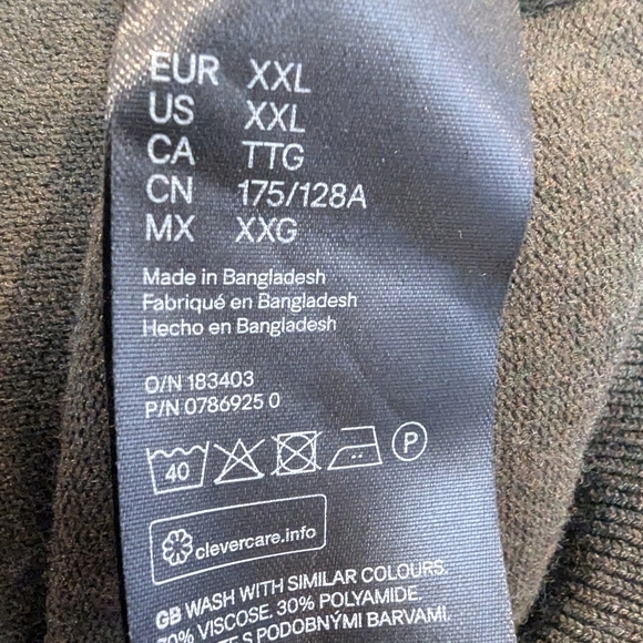 Women's Super Soft Long sleeve Cardigan Green H&M Size XXL - Picture 7 of 14